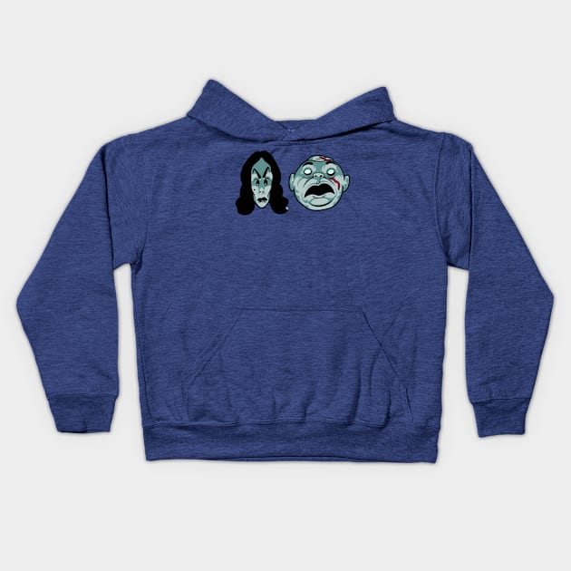 Plan 9 Ghouls Kids Hoodie by TristanYonce